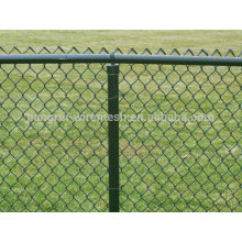 Venda quente !!! Alta segurança PVC preto revestido cerca Link Fence para piscina